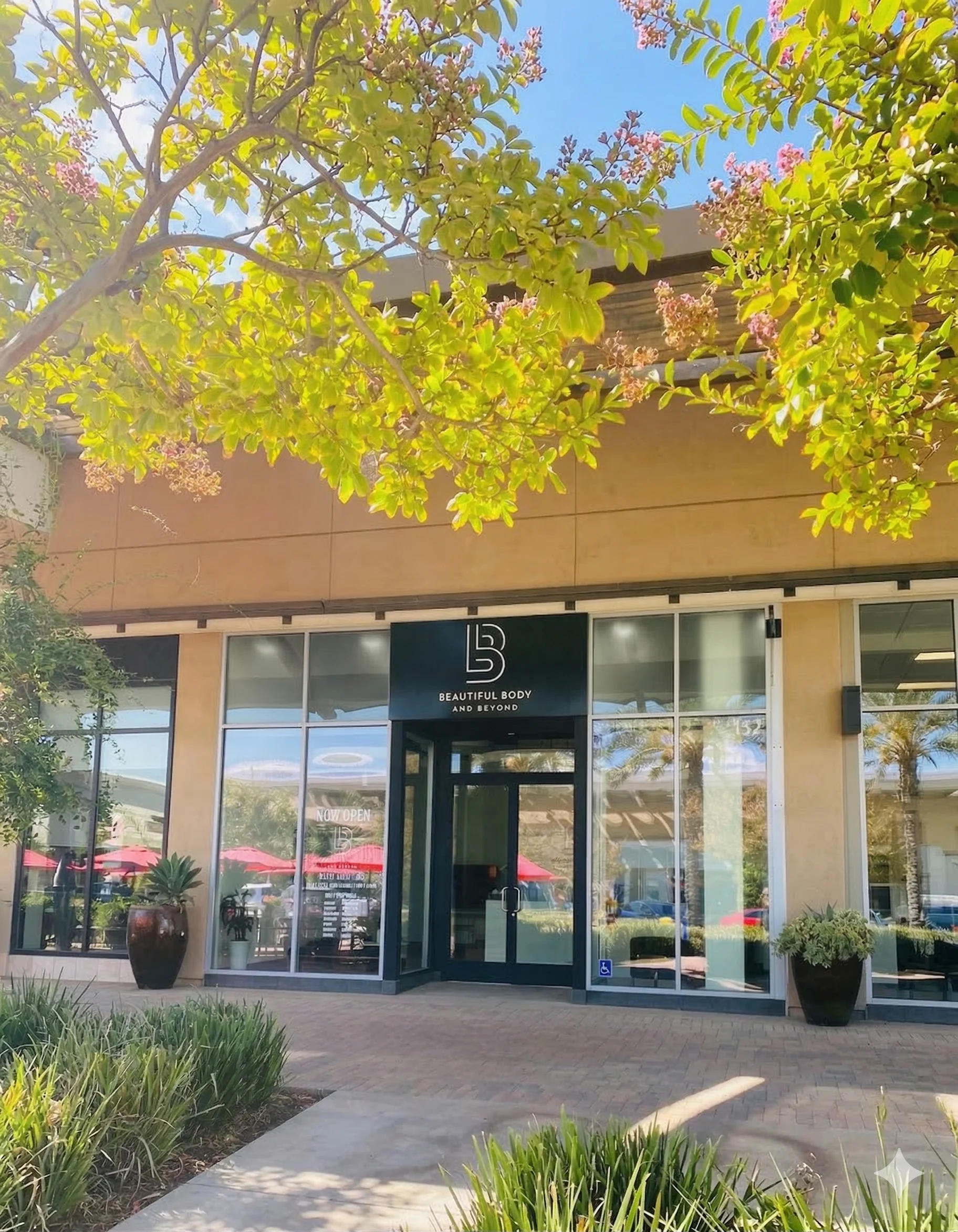 Modern med spa IV therapy suite with comfortable infusion chairs and calming wellness atmosphere