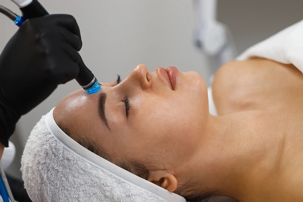 Process of Hydrafacial at BBB Med Spa Corona, CA