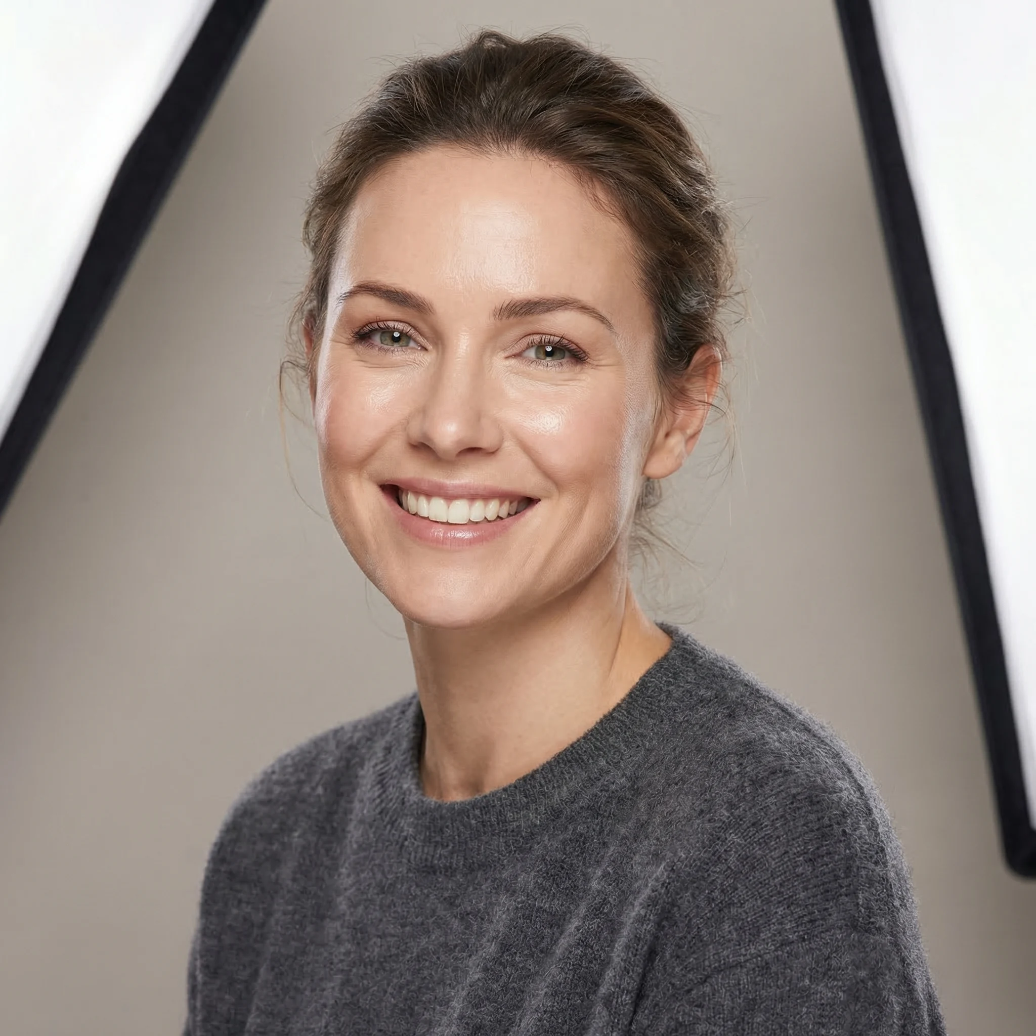 Vibrant healthy person with energetic radiant appearance after NAD plus cellular therapy treatment